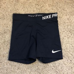 Navy Nike Pro Spandex